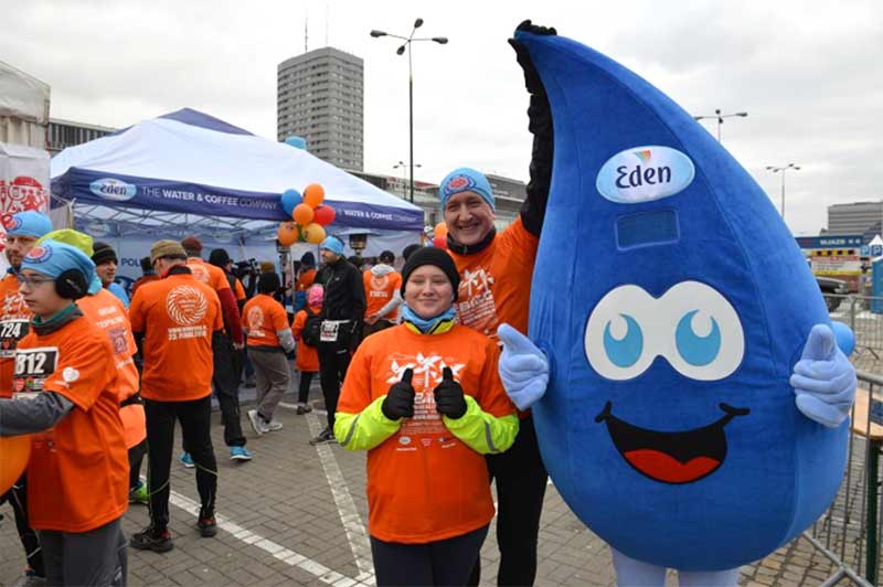 Eden Springs supports WOSP at the Big Warsaw Run