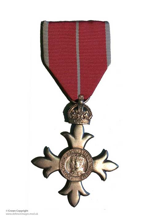 MBE medal 