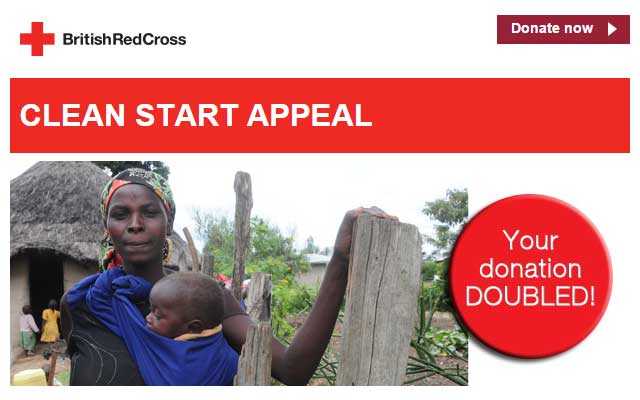 British Red Cross Clean Start Appeal 2015
