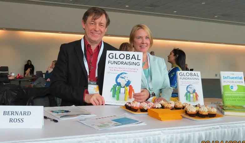 Bernard Ross and Penelope Cagney, authors of 'Global Fundraising'
