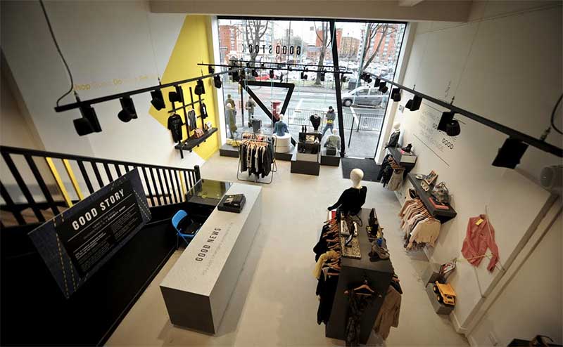 Goodstock, vInspired's youth charity shop in Manchester
