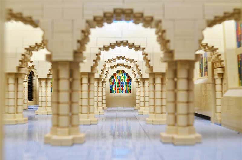 Durham Cathedral in LEGO