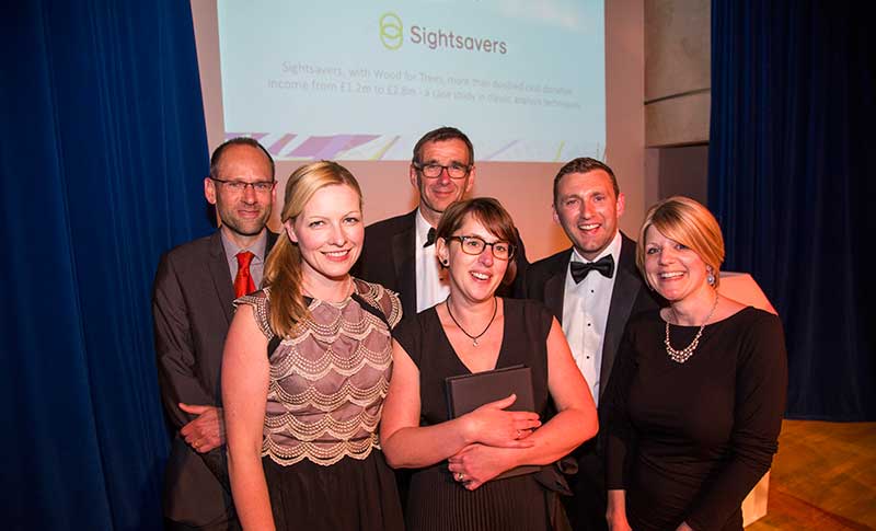 Sightsavers winning at IoF Insight Awards 2015