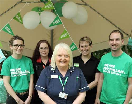 Macmillan nurse Joanne Merritt