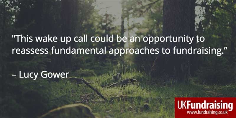 Lucy Gower quotation - This wake up call could be an opportunity