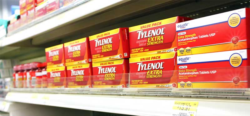 Tylenol packets - Niloo on Shutterstock.com