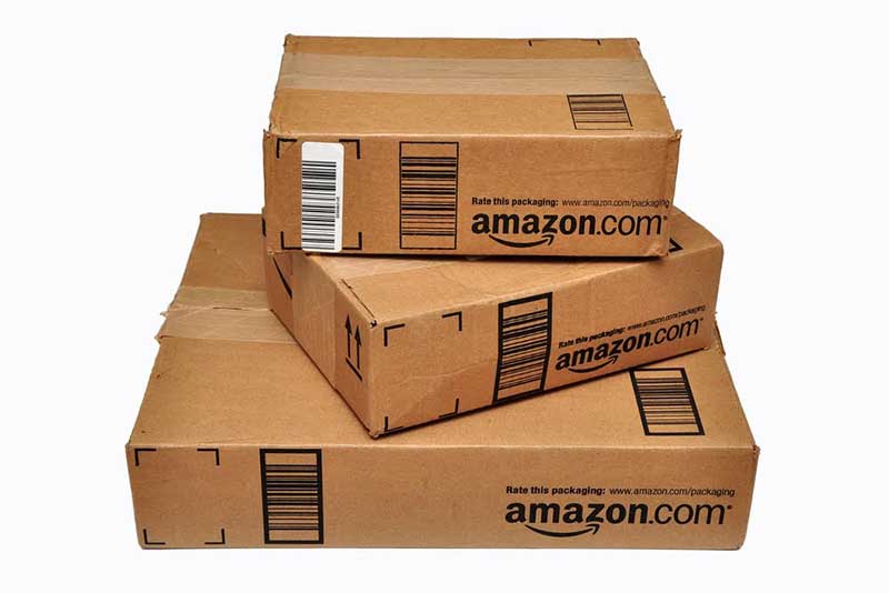 Amazon parcel boxes - Joe Ravi. Shutterstock.com