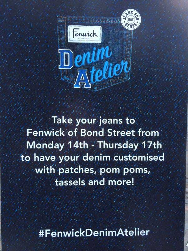 Fenwick supports Jeans for Genes Day
