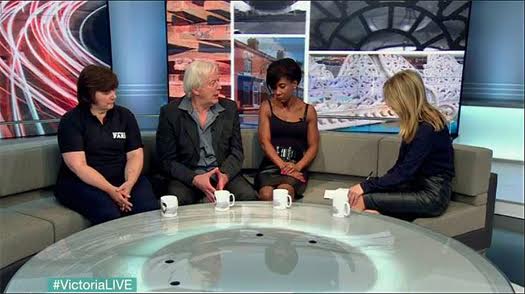 Ken Burnett interviewed on BBC TV by Victoria Derbyshire