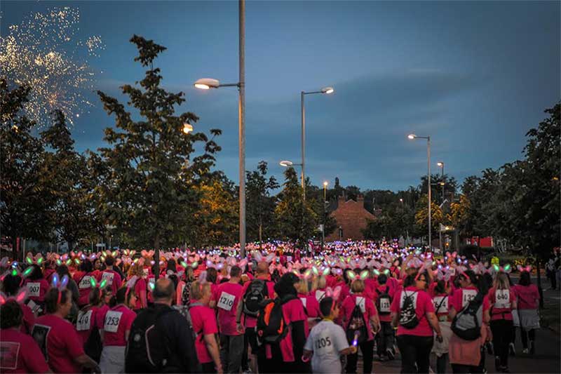 Ashgate Hospicecare 10km Sparkle Night Walk 2015