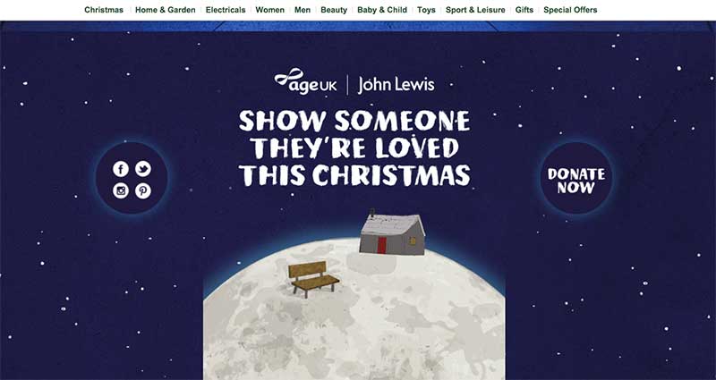 John Lewis - donate to Age UK