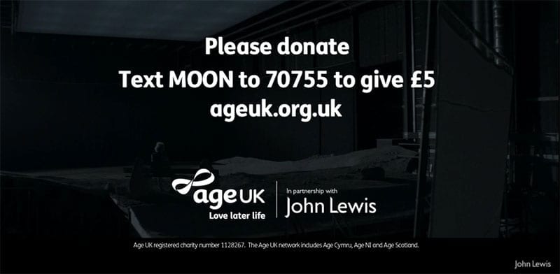 John Lewis Christmas appeal for Age UK