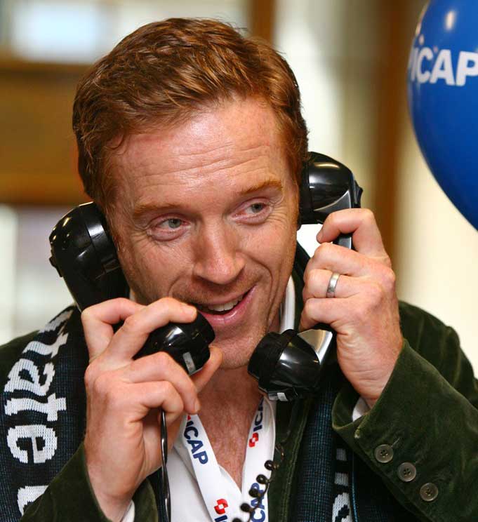 Damien Lewis at ICAP global Charity Day 2014