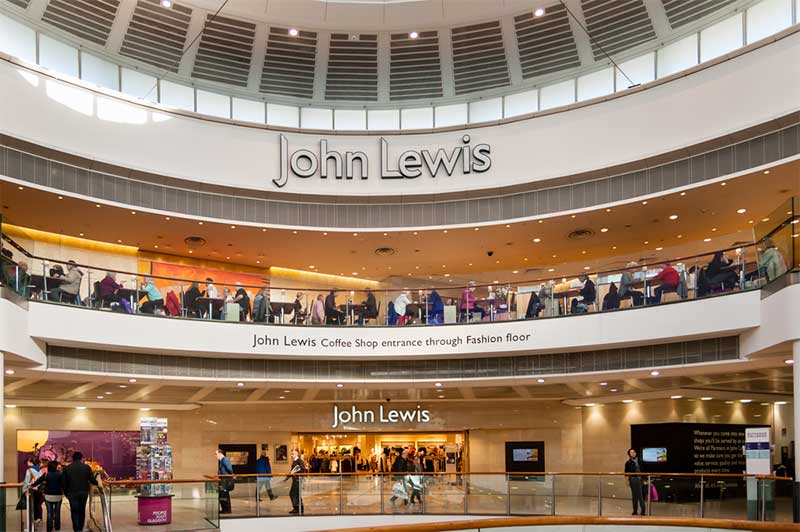 John Lewis, Glasgow: photo - Cornfield, Shutterstock.com